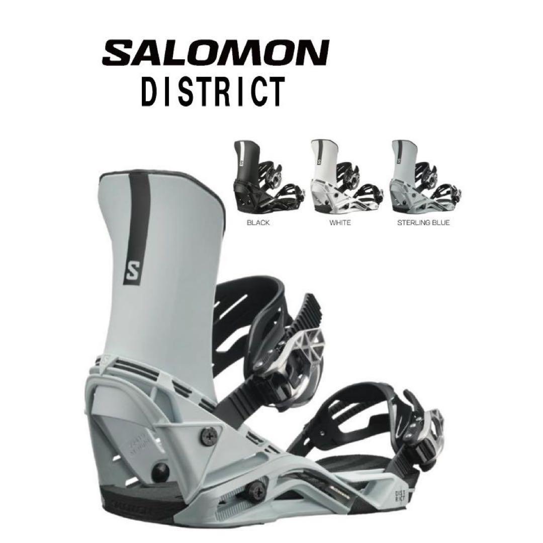 SALOMON DISTRICT ビンディング M STERLING BLUE