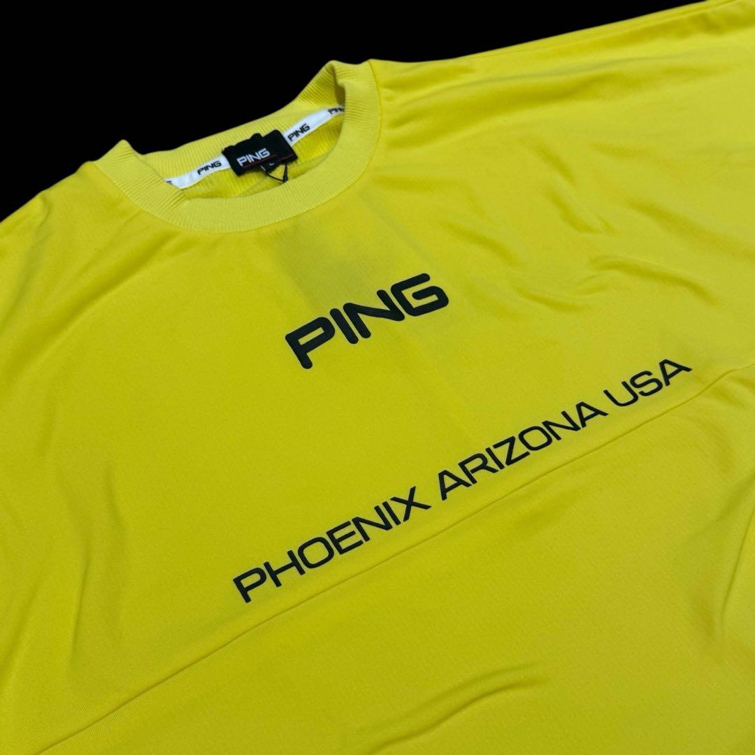 PING イエロー スウェット PHOENIX ARIZONA USA