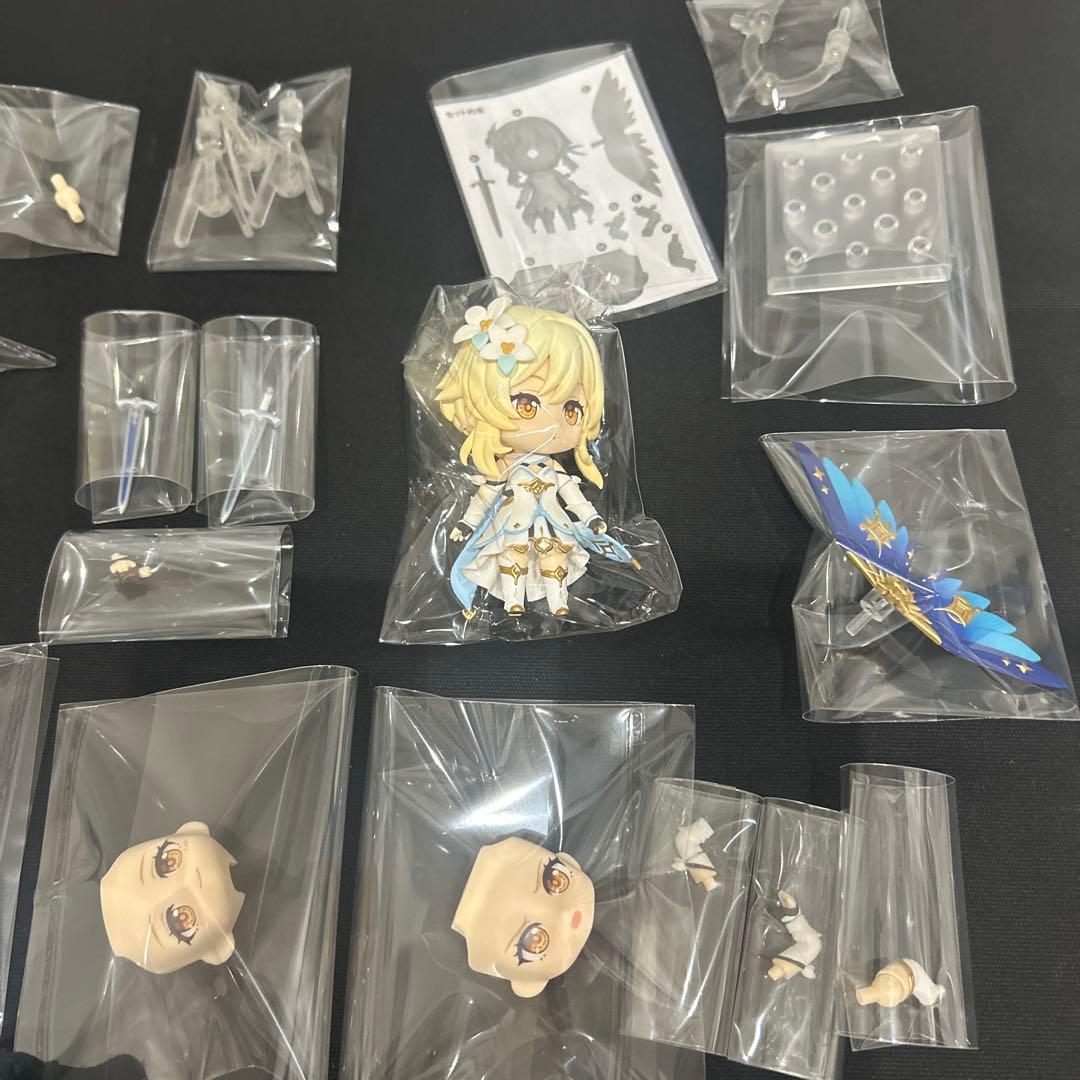 原神 ねんどろいど 旅人 空 蛍 セット 開封済み フィギュア