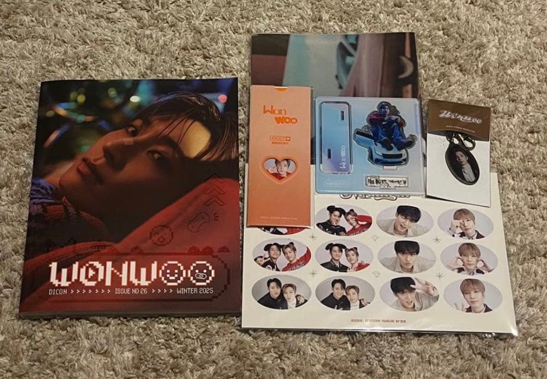 SEVENTEEN セブチ WONWOO ウォヌ グッズ 写真集雑誌 まとめ売り