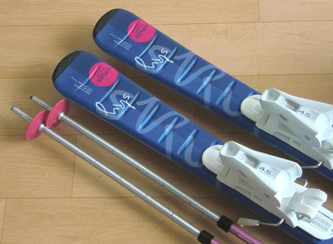 ■■最終特価■送料無料■ELAN■子供用スキーセット■板120靴22■WAX済■
