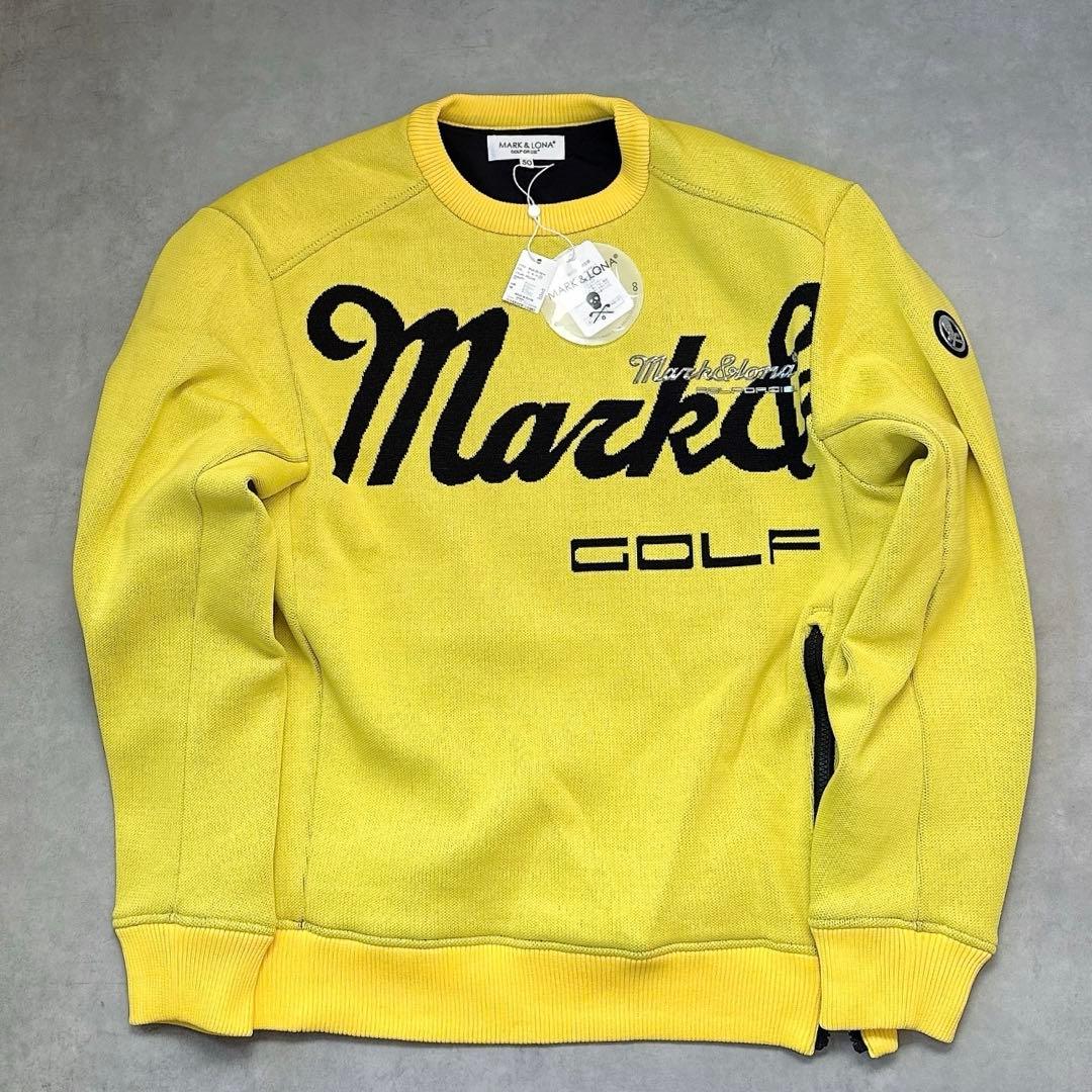 新品 ★ MARK&LONA ニット ブルゾン セーター マーク&ロナ 正規品