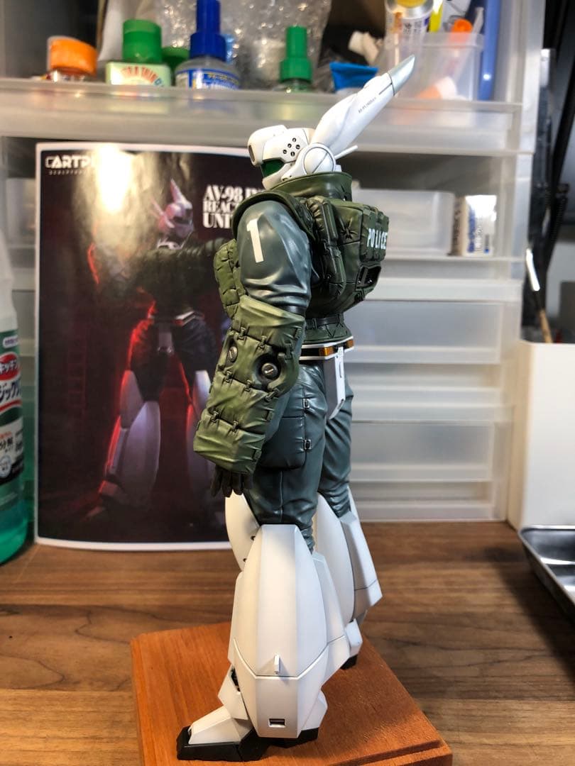 【塗装済み完成品】海洋堂　ARTPLA AV-98 イングラム　劇場版2