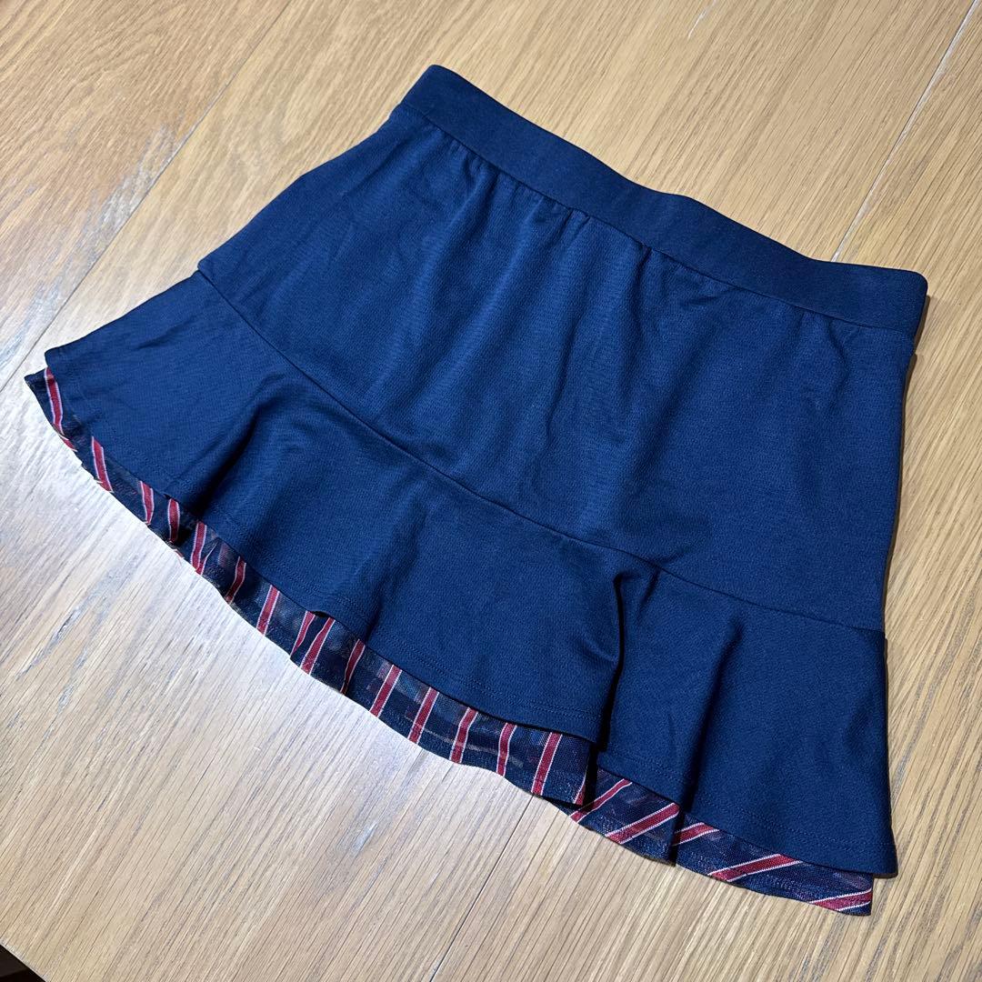 FILA フリル付きスカートセット ネイビー　L
