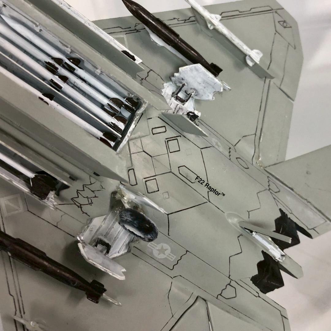 戦闘機 模型 1/72 F-22 ラプター F-15 ストライクイーグル 完成品