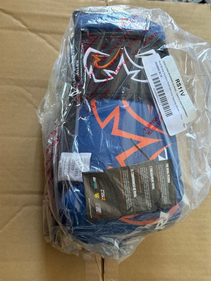 rival ボクシンググローブ 14oz wrist lock2 スパーリング