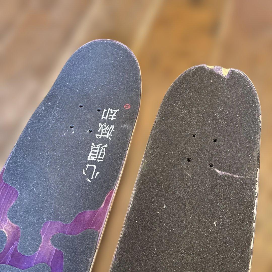 スケボー　廃デッキ　5枚セット　DIY サイズミックス
