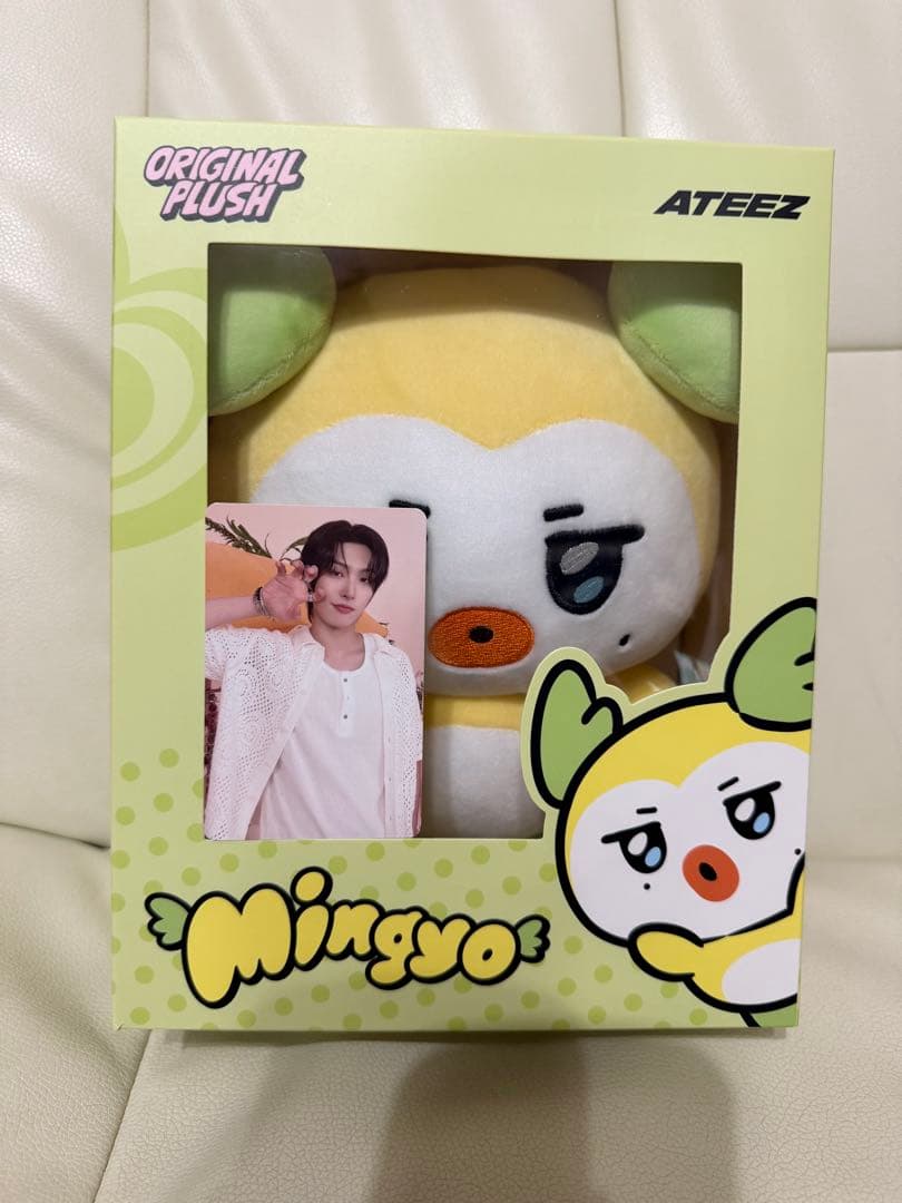 ATEEZ MIGHTEEZ PLUSH ぬいぐるみ　mingyo トレカ付