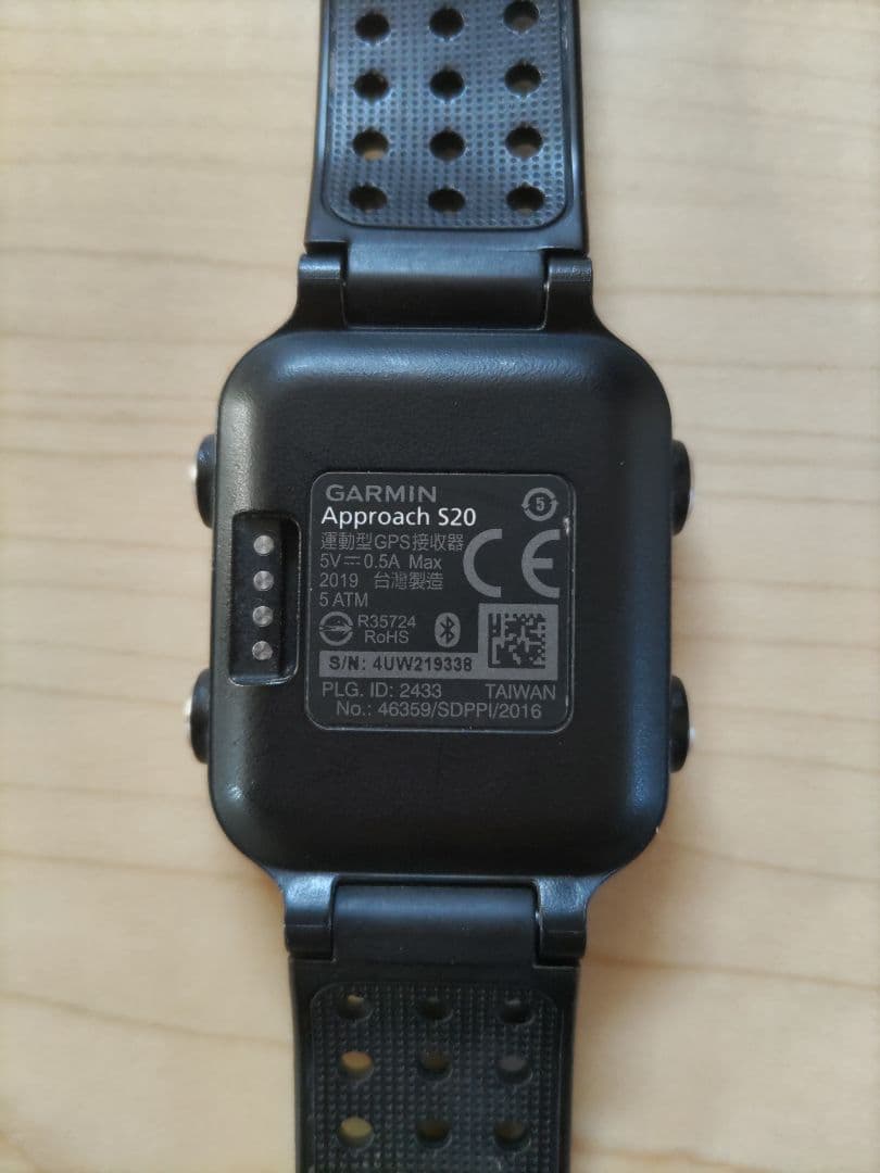 GARMIN Approach S20 GPS腕時計　ガーミン　ゴルフウォッチ