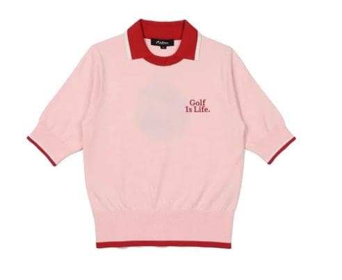 Malbon Golf レディースゴルフセットアップ 半袖 夏用通気性 速乾仕様