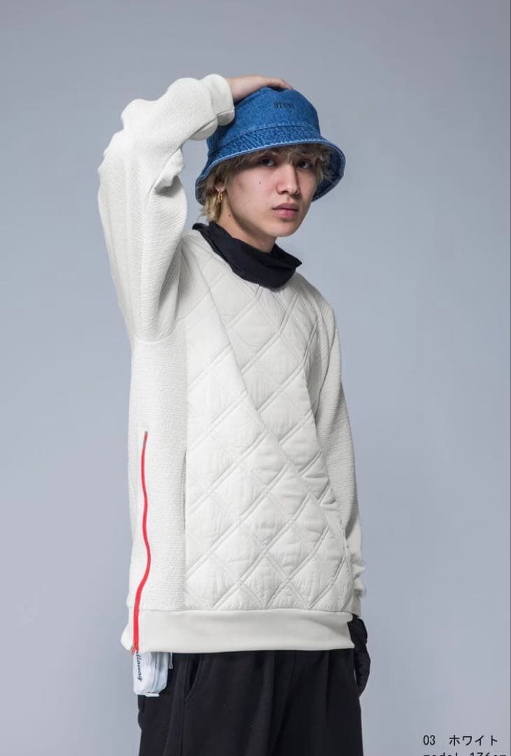 ANTIQUA GOLF×STCH キルトトップス