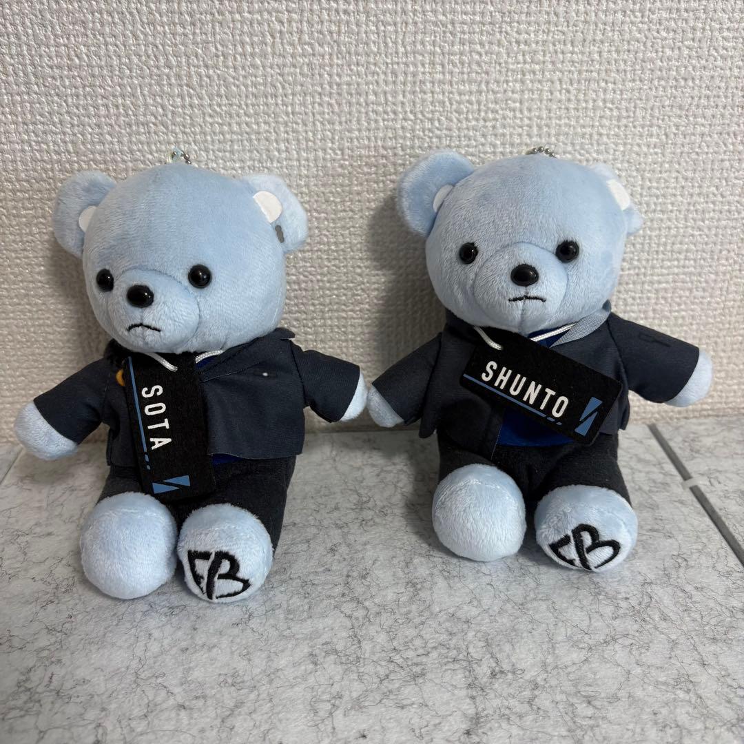 【BE:FIRST】クマのぬいぐるみ（ブルー7体コンプリートセット）