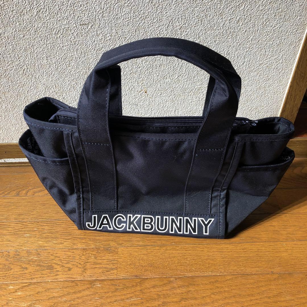 超美品JACKBUNNY ブラック トートバッグ