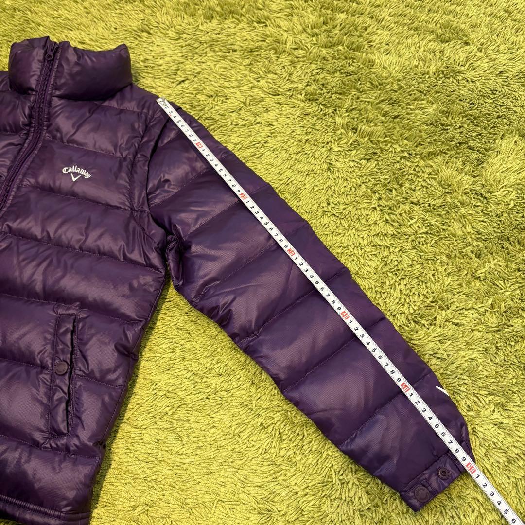 Callaway キャロウェイ ダウンジャケット 2way 紫 パープル M