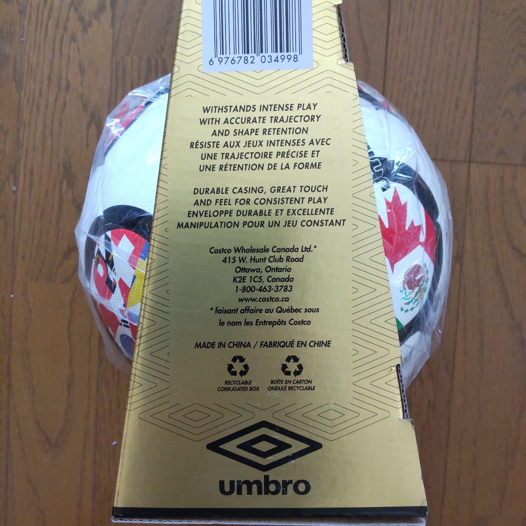 日本未発売!　2026 W杯記念 umbro サッカーボール5号 3カ国共催