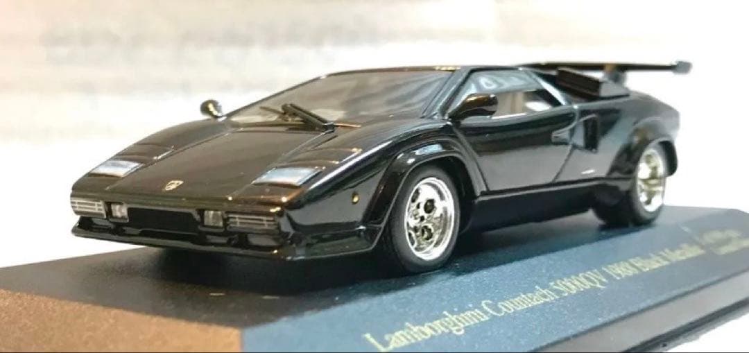 ジール特注1/43 カウンタック5000QV ブラックメタリック【絶版 極美品】