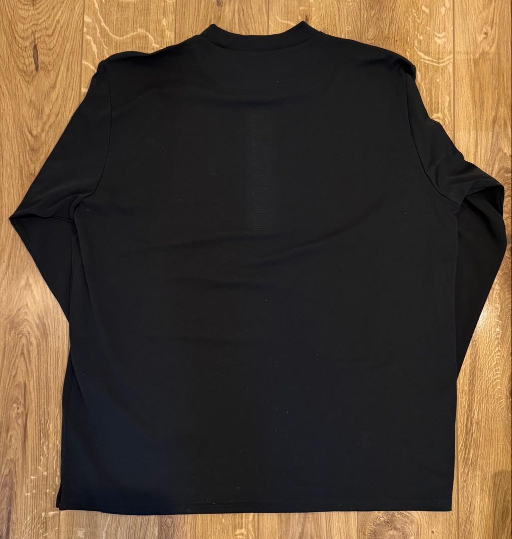 BRIEFING MEN’S MINI 3D LOGO LS HIGHNECK
