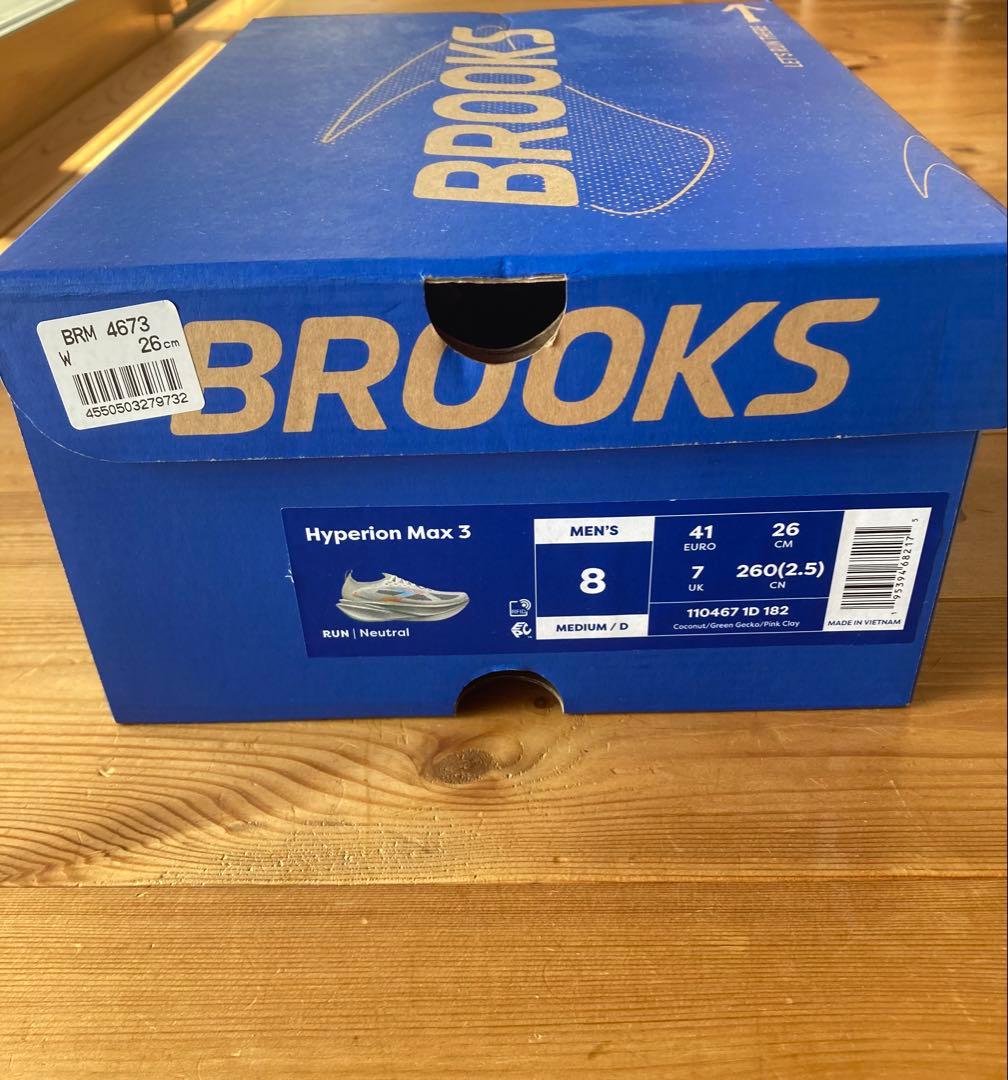 スパイク・シューズ BROOKS Hyperion Max3 26.0cm