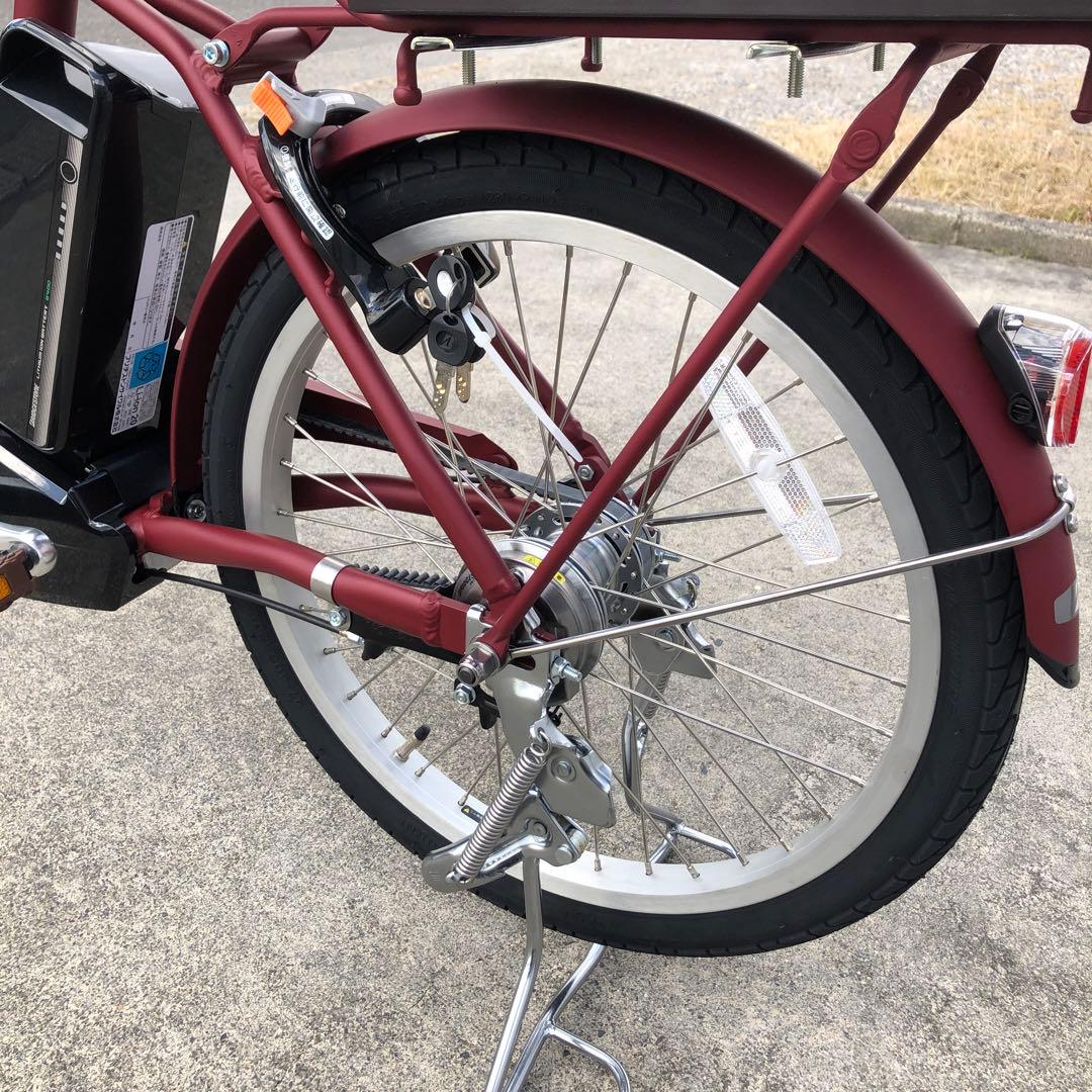 美品 現行 電動アシスト自転車 ブリヂストン ラクット 24インチ 赤 レッド