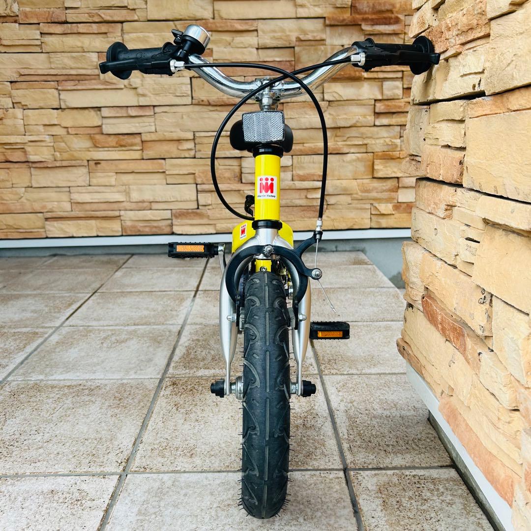 へんしんバイク 黄色　キックバイク ペダル自転車 Hensihn Bike