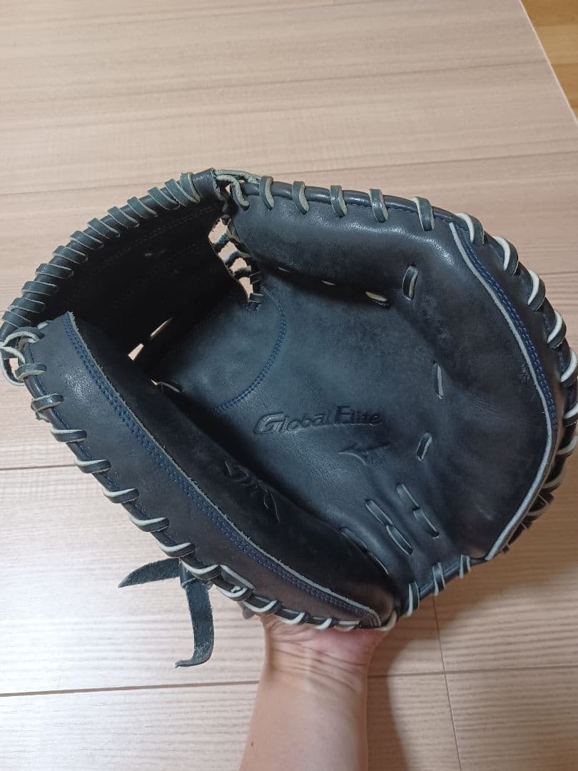【最終値下げ】グローバルエリート　キャッチャーミット　軟式　ミズノ　號