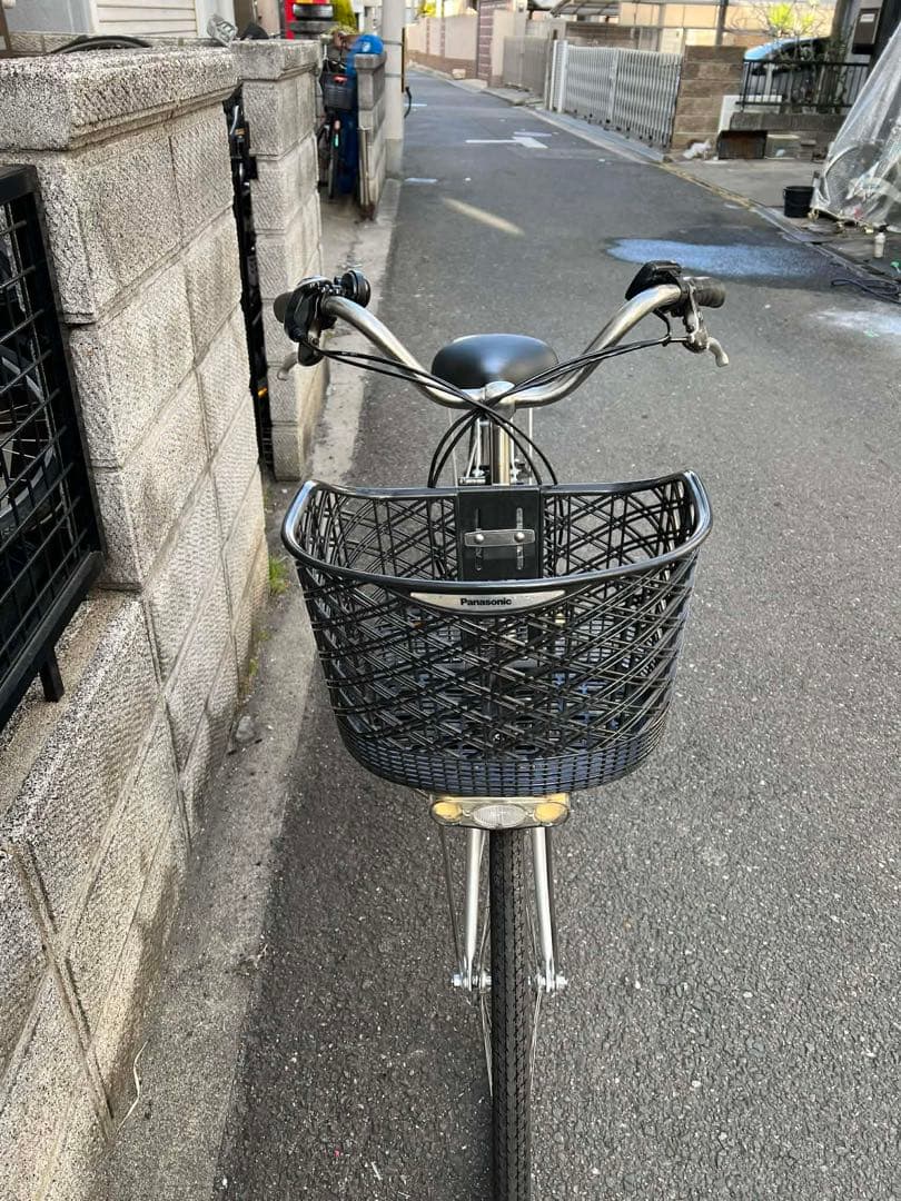 Panasonic 電動アシスト自転車 8.9Ah 充電器付き
