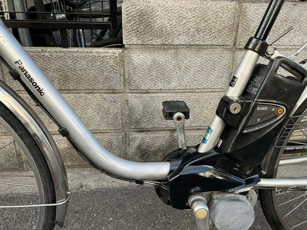 Panasonic 電動アシスト自転車 8.9Ah 充電器付き