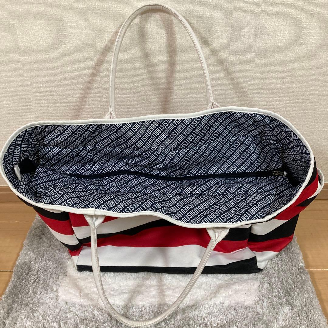 en！　パーリーゲイツ　ロッカーバッグ　ボーダー