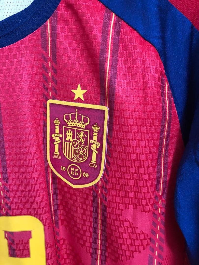 r*r様 スペイン代表25/26 ヤマル 欧州予選フルパッチ オーセンティック