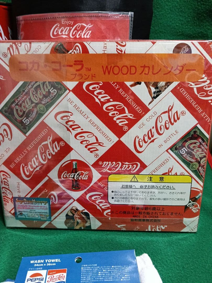 未使用コカ・コーラ ノベルティグッズセット
