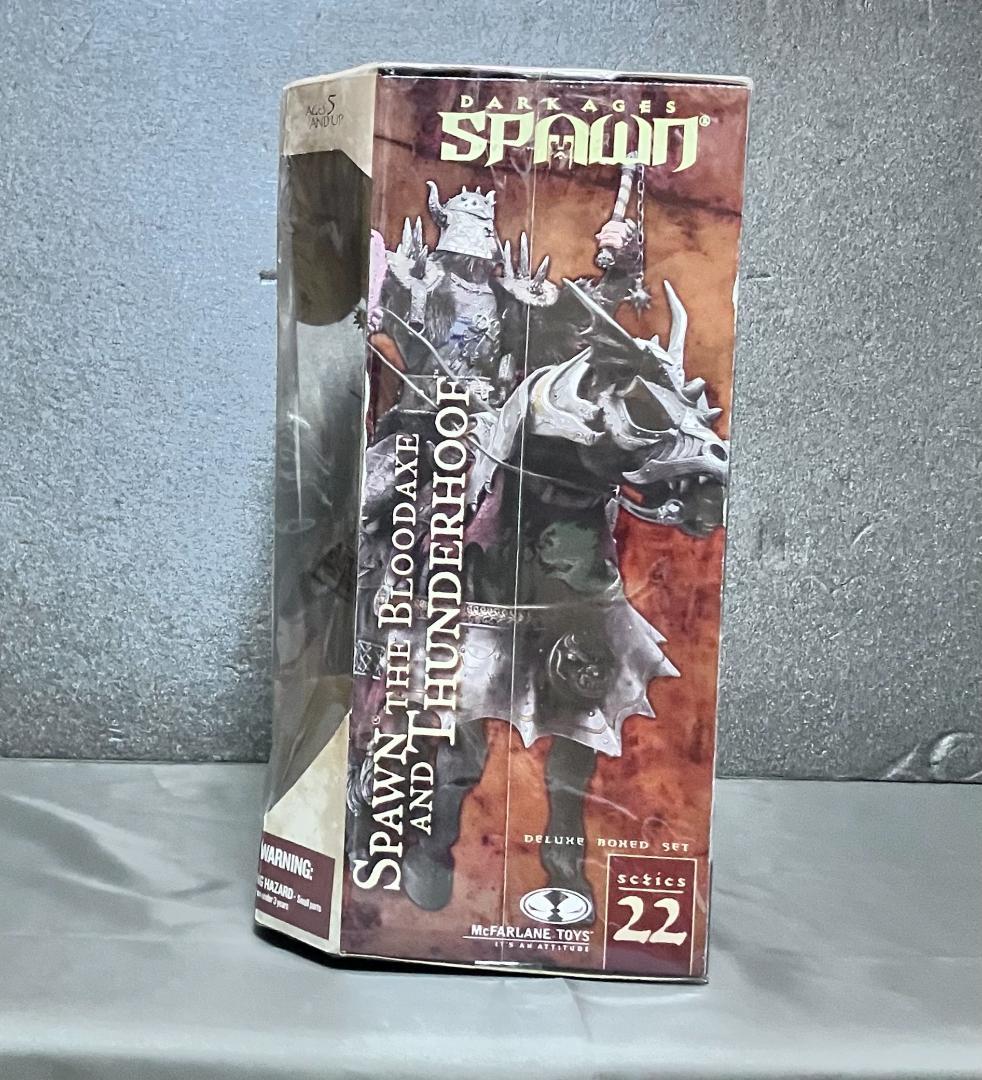 新品未開封 spawn『ブラッドアックス＆サンダーフゥフ』アクションフィギュア