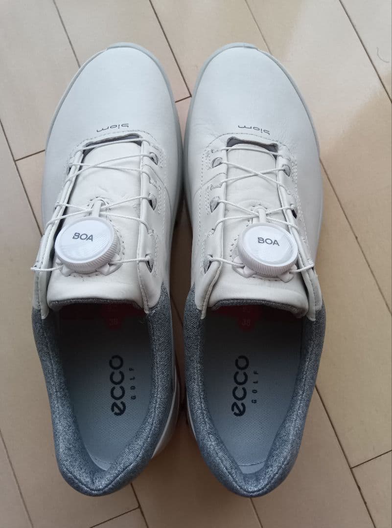 【新品】エコー ecco biom レディース用 ゴルフシューズ ホワイト