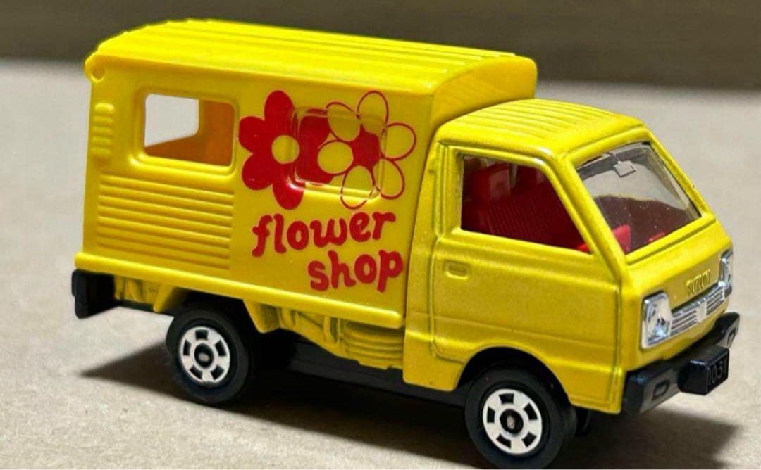トミカ スズキ キャリィ フラワーショップ 軽自動車セット
