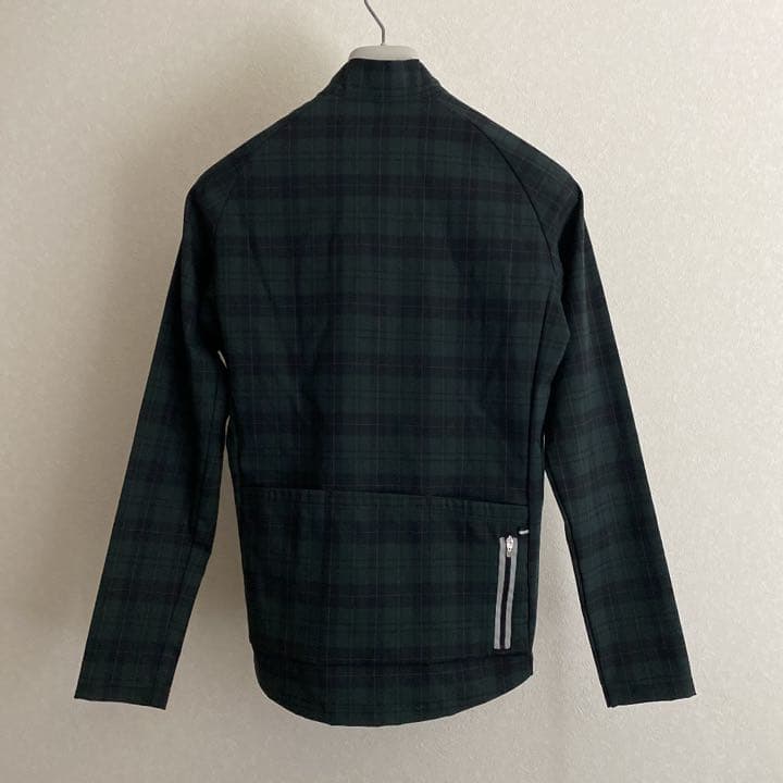 美品 カペルミュール サイクリング ジャージ タータンチェック グリーン XS
