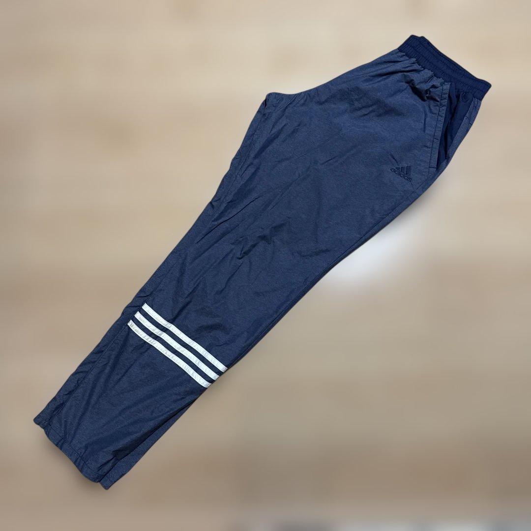 adidas ウィンドブレーカー 上下セット ネイビー/レッド
