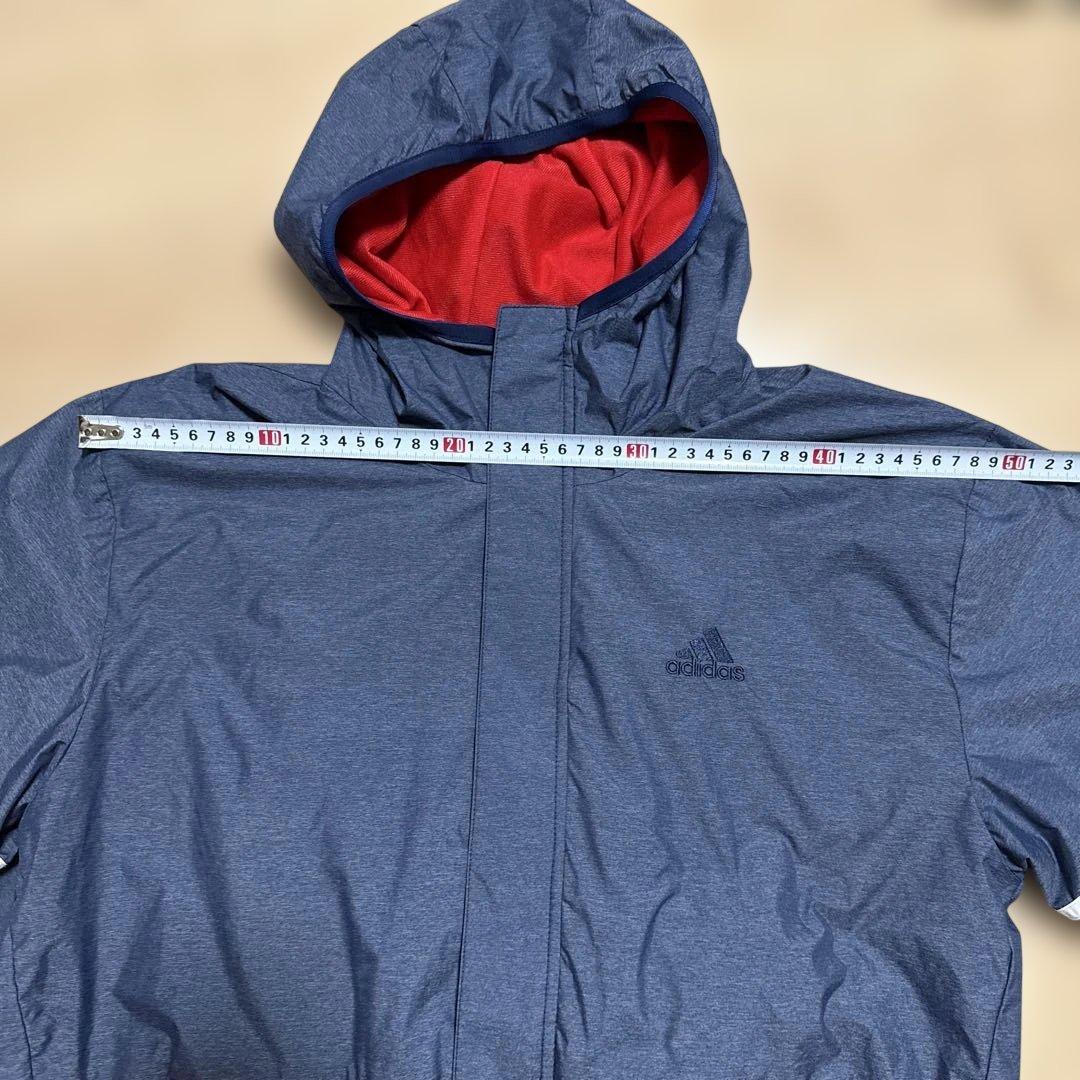 adidas ウィンドブレーカー 上下セット ネイビー/レッド