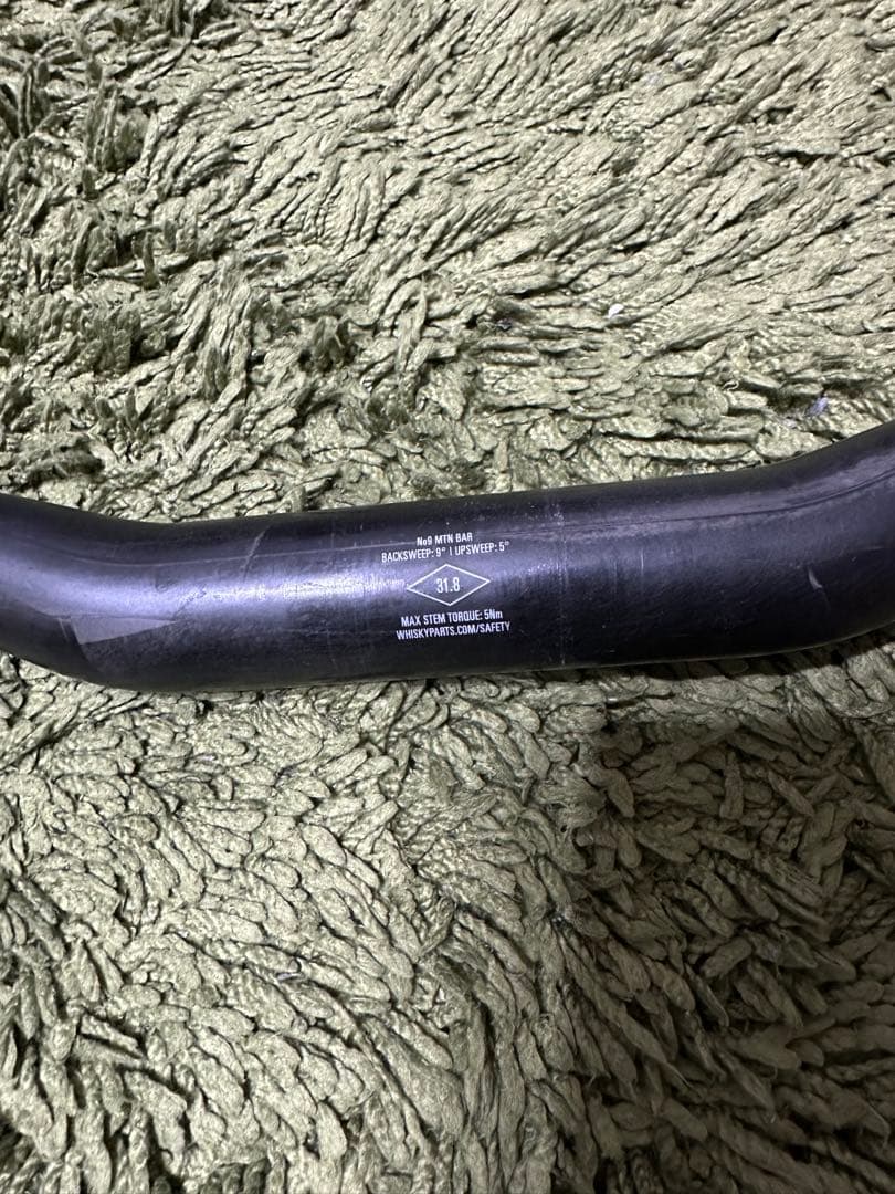 WHISKY No.9 carbon riser bar ライザーバー　ハンドル