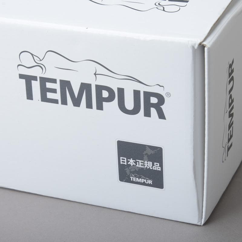 未使用♡Tempur テンピュールピロー かためM グレー 低反発枕 日本正規品