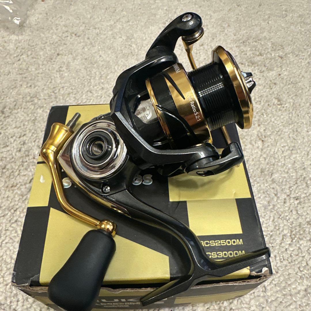 DEUKIO ノーギャップ防水ルアースピニングリール 3000
