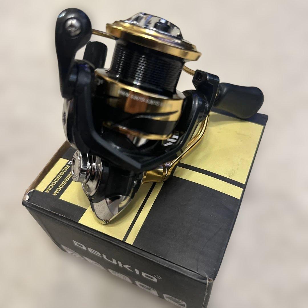 DEUKIO ノーギャップ防水ルアースピニングリール 3000