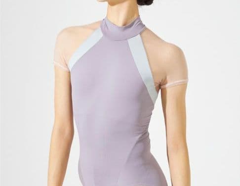 お値下げ！　新品　チャコット　AKANE TAKADA ハイネックレオタード M