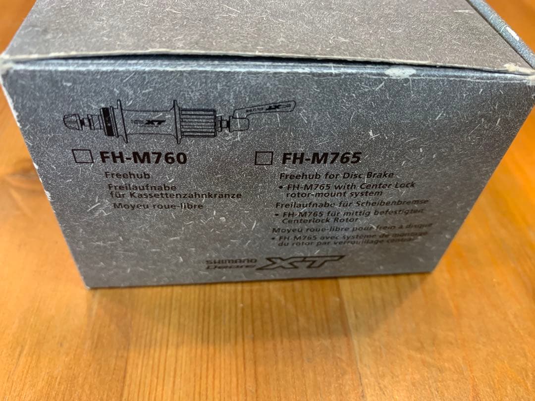 T*a様 Shimano Deore XT FH-M765 36H リアハブ　Q