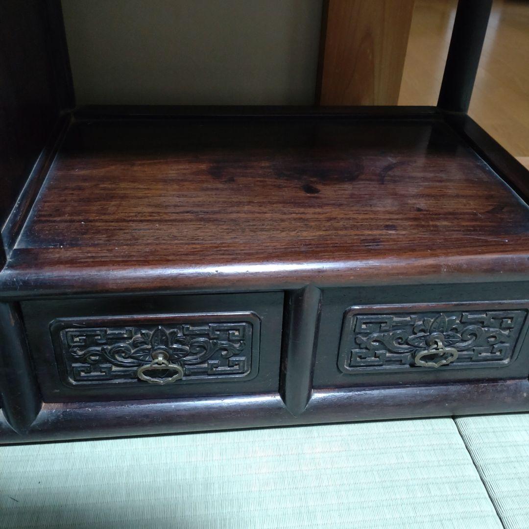 黒檀飾り棚