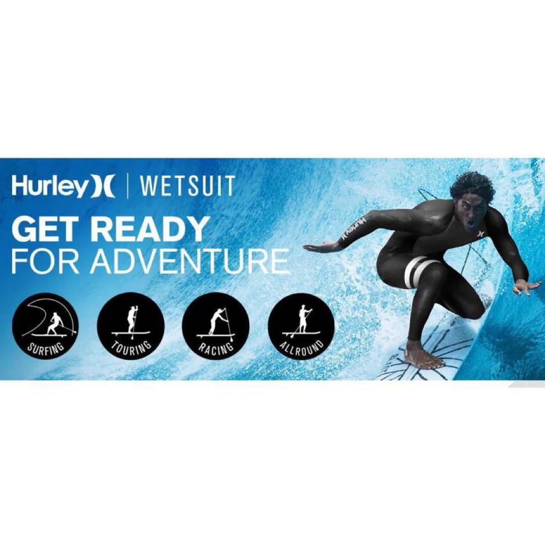 ほぼ未使用品⭐︎Hurley Fusion 3/2mm フルスーツ ブラック L