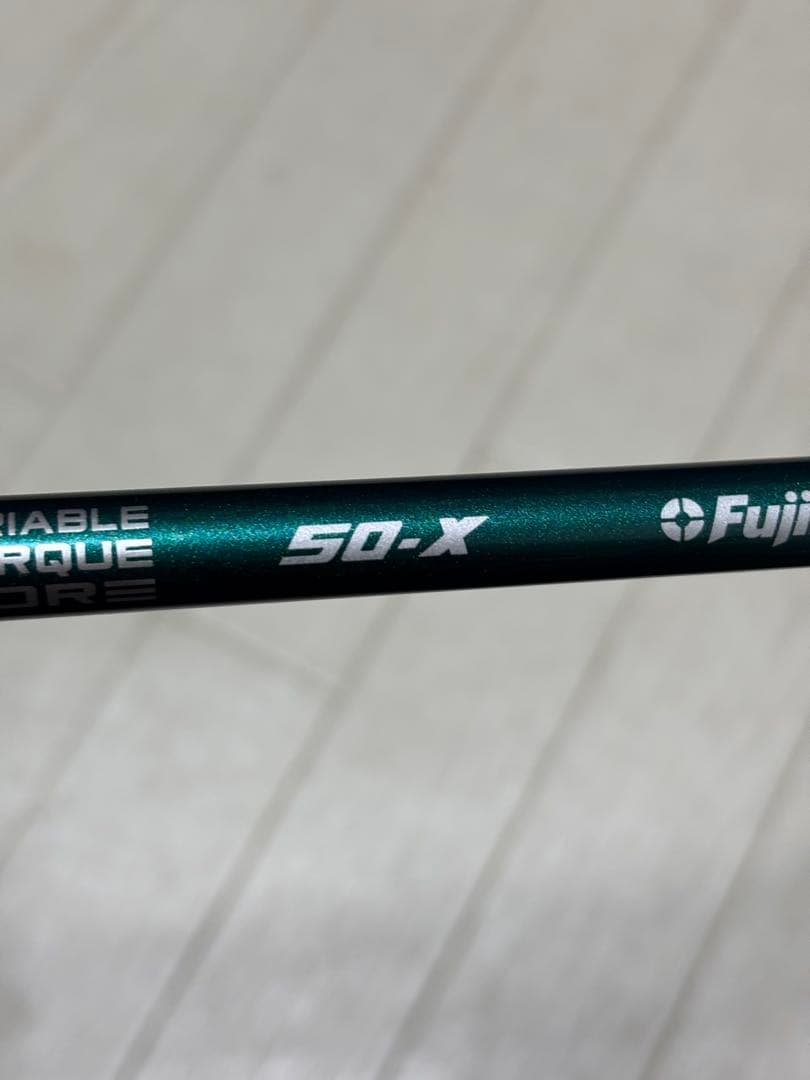 フジクラNXグリーン50X ドライバーシャフト　テーラーメイドスリーブ長め