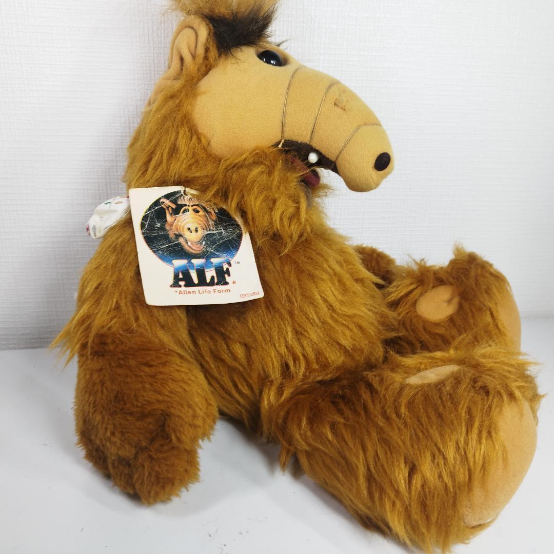 アルフ ALF ぬいぐるみ タグ付き1986 新品 ビンテージ 美品 I3SE