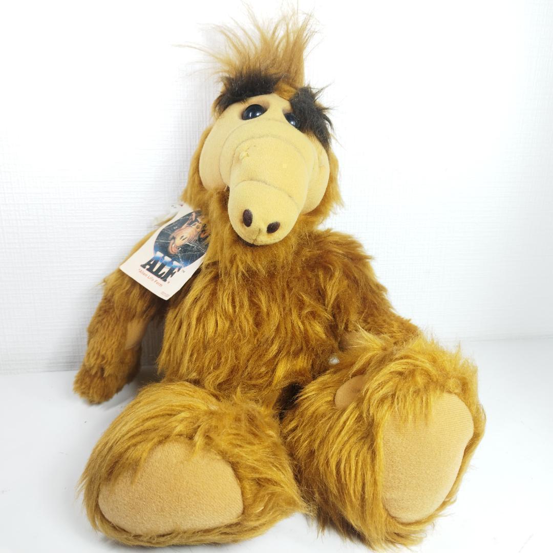 アルフ ALF ぬいぐるみ タグ付き1986 新品 ビンテージ 美品 I3SE