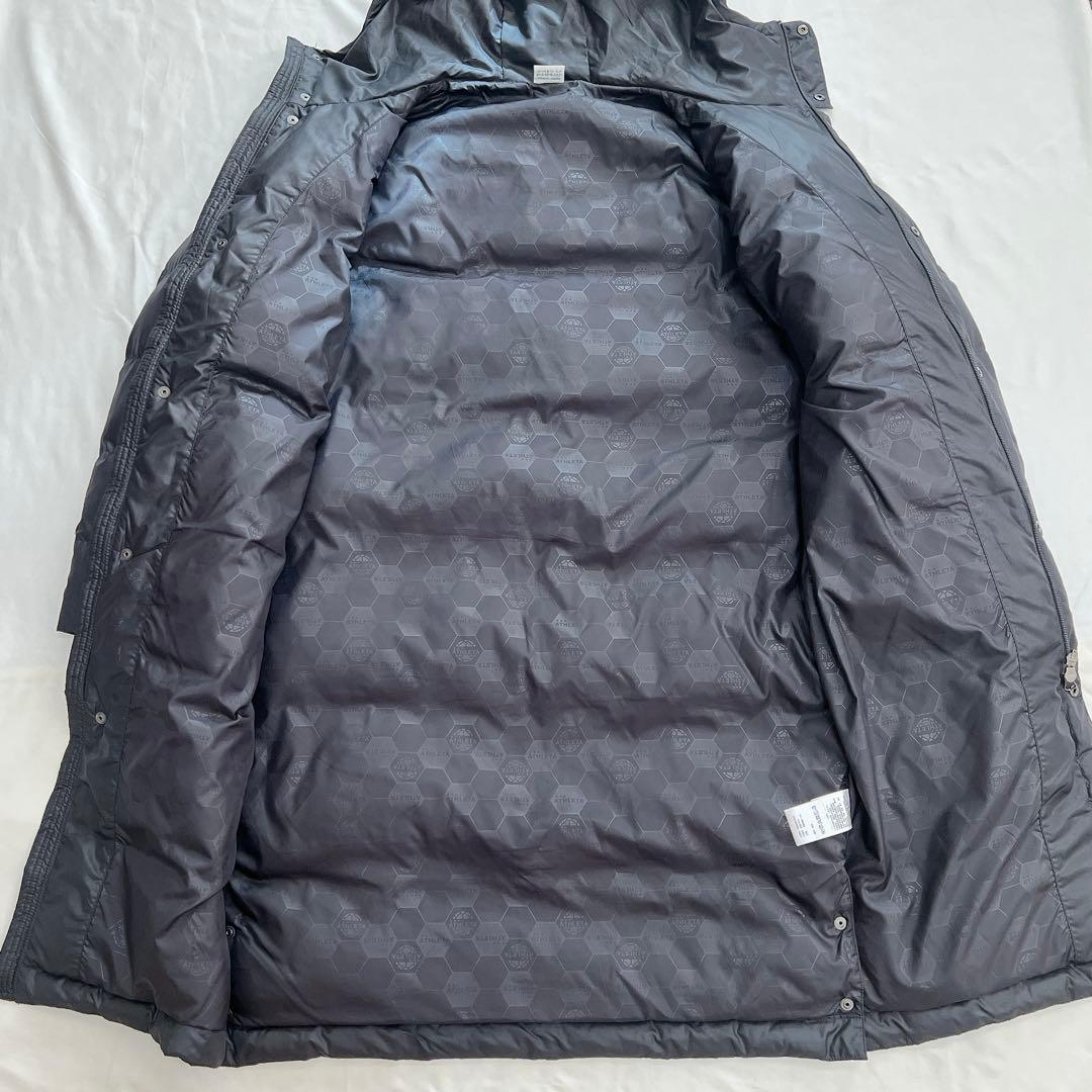【美品】ATHLETA アスレタ ロング　ベンチコート　黒　L