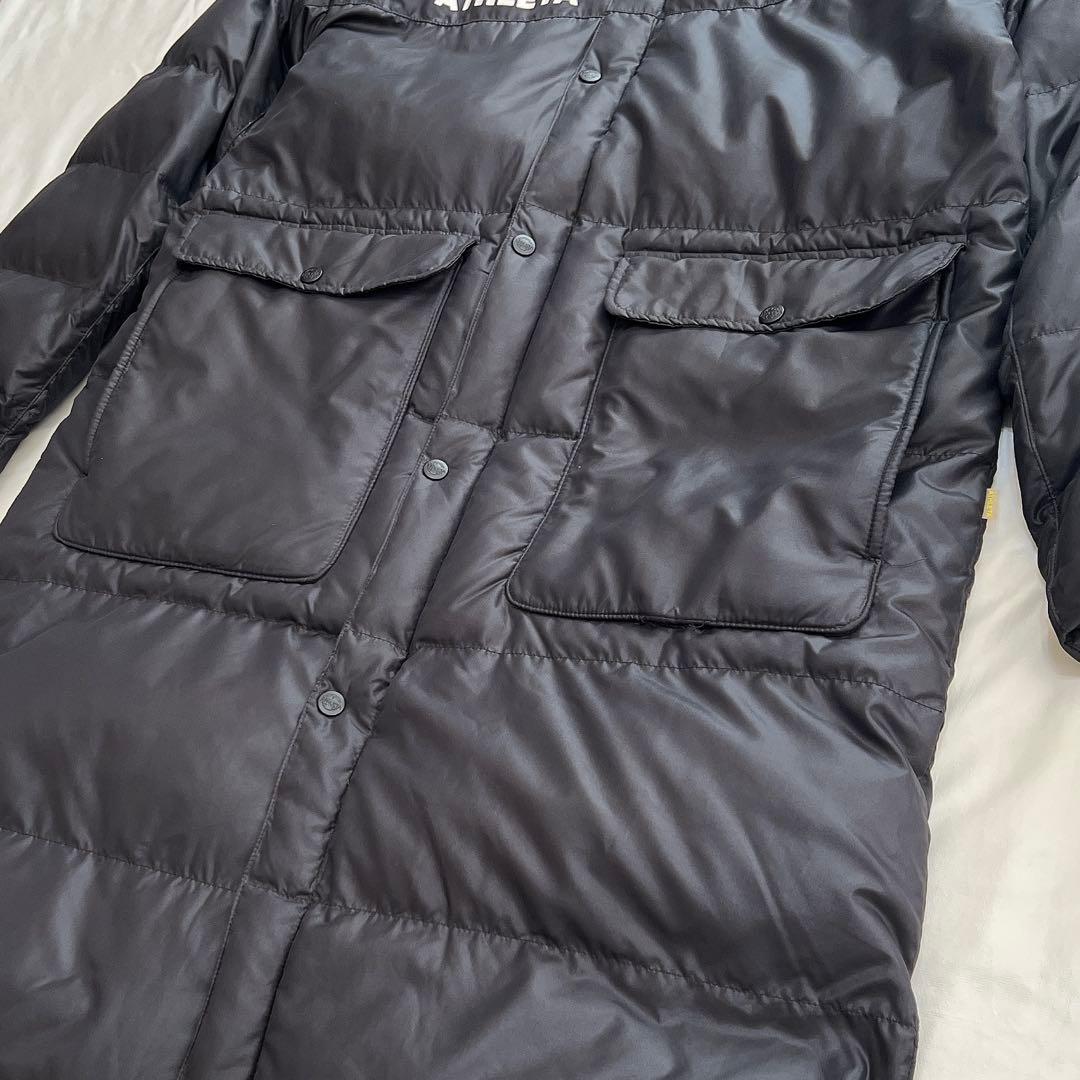 【美品】ATHLETA アスレタ ロング　ベンチコート　黒　L