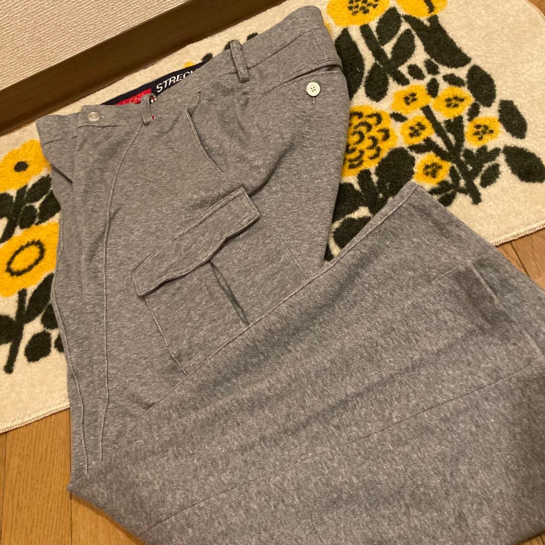 MARK&LONA グレー カーゴパンツ